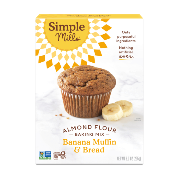 Simple Mills  Almond Flour Banana Muffin & Bread Baking Mix