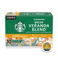 Starbucks Decaf Veranda Blend Blonde Roast K-Cup Coffee