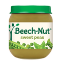 Beech-Nut Stage 2 Baby Food, Sweet Peas, 4 oz Jar