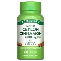 Nature's Truth Ceylon Cinnamon with Biotin and Chr...
️