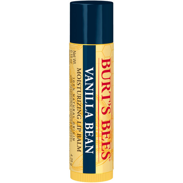 Burt's Bees Vanilla Bean Lip Balm, Natural Origin Lip Care