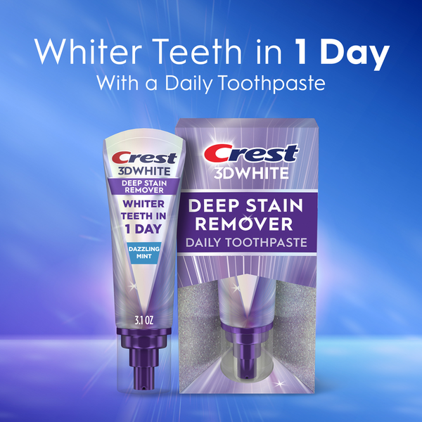 Crest Brilliance Deep Stain Remover Ultra White Toothpaste