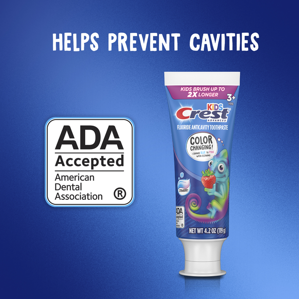 Crest Advanced Kid's Fluoride Toothpaste
