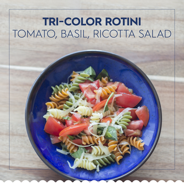 Barilla Tri-Color Rotini - Non-GMO Pasta Made with Durum Wheat Semolina & Kosher