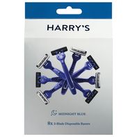 Harry's Midnight Blue 3-Blade Disposable Razors️