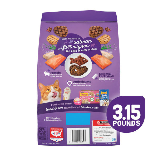 Purina Friskies Dry Cat Food, Surfin' & Turfin' Favorites