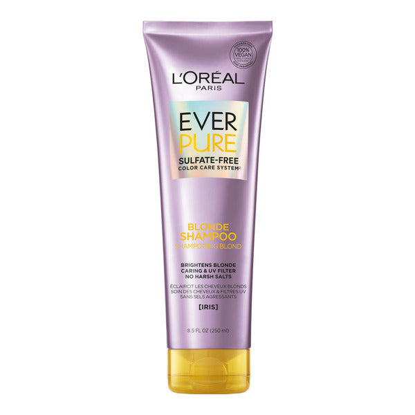 L'Oreal Sulfate Free Blonde Shampoo with Iris, brightens Blonde,