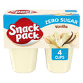 Snack Pack Zero Sugar Vanilla Pudding Cups