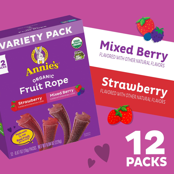Annie's Organic Fruit Rope Variety Pack