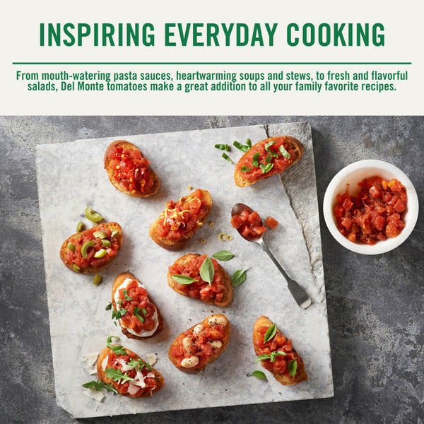 Del Monte No Salt Added Diced Tomatoes