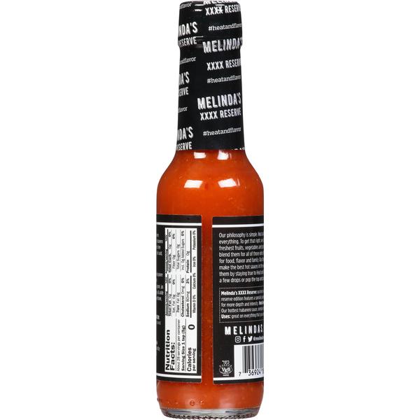 Melinda's Habanero Pepper Sauce, XXXX Reserve
