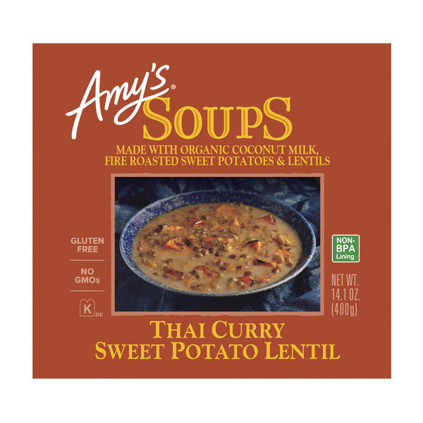 Amy's Kitchen Thai Curry Sweet Potato Lentil Soup