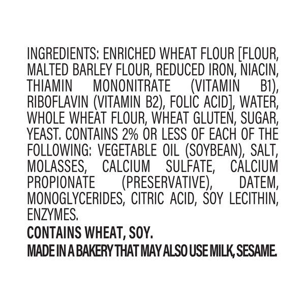 Mother's Split Top, Wheat, Bread, Wheat Bread, 24 oz