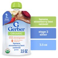 Gerber Stage 2 Baby Food Organic Banana Strawberry...
️