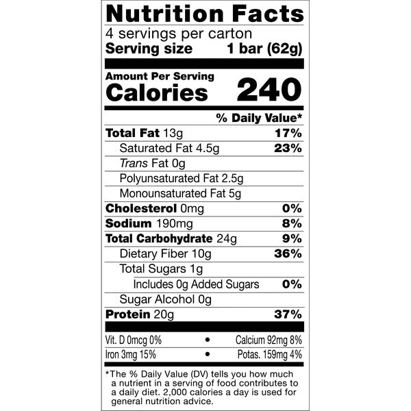 KIND Gluten Free, Protein MAX Sweet & Salty Caramel Peanut Protein Bars 4 Count  Cardboard Box