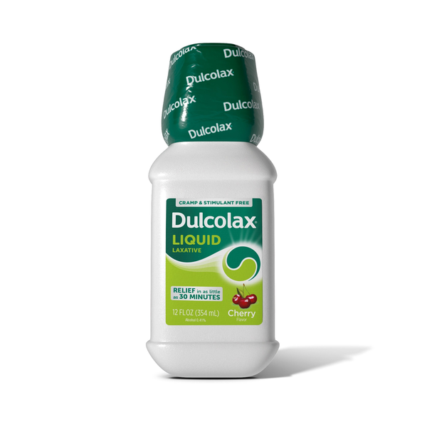 Dulcolax Liquid Laxative for Constipation Relief, Cherry