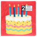 Sensations Birthday Bliss 2 Sided 2-Ply Napkin
