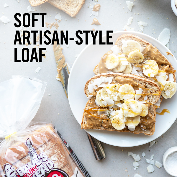Dave's Killer Bread White Bread Done Right, Artisan-Style Organic White Bread, 24 oz Loaf