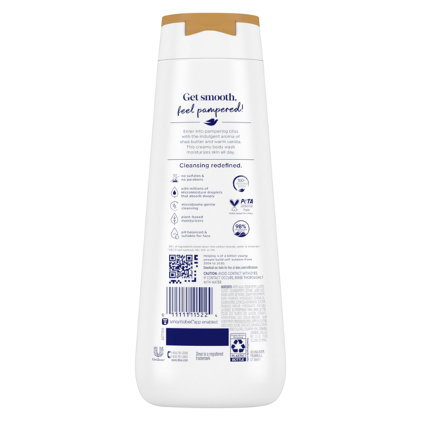 Dove Body Wash Pamper Shea Butter & Vanilla