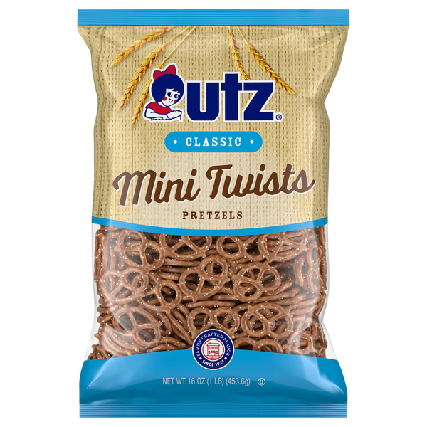 Utz Mini Twists Classic Pretzels