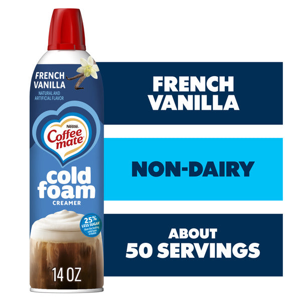 Coffee mate French Vanilla Flavored Cold Foam Creamer