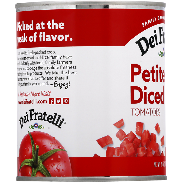 Dei Fratelli Tomatoes. Petite Diced