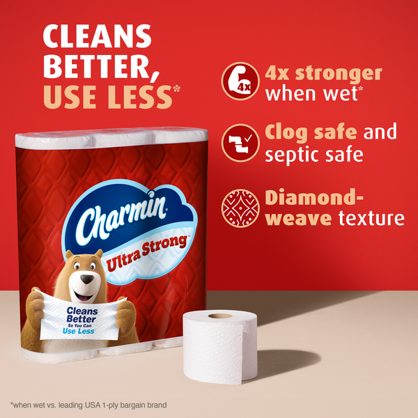 Charmin Ultra Strong Toilet Paper 32 Mega Rolls