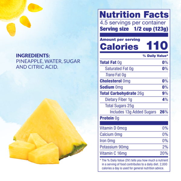 Dole Pineapple Chunks