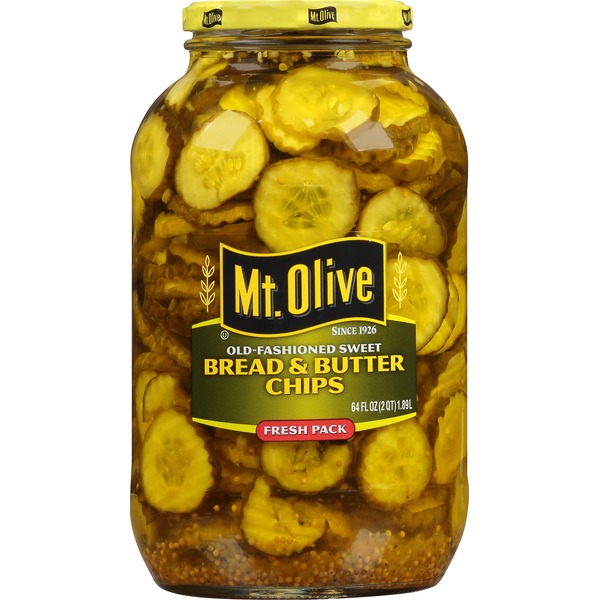 Mt. Olive Old Fashion Bread & Butter Sweet Pickle Chips