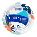 DIXIE Paper Plates, 6.8 Inch Dessert or Snack Plate (Design May Vary)