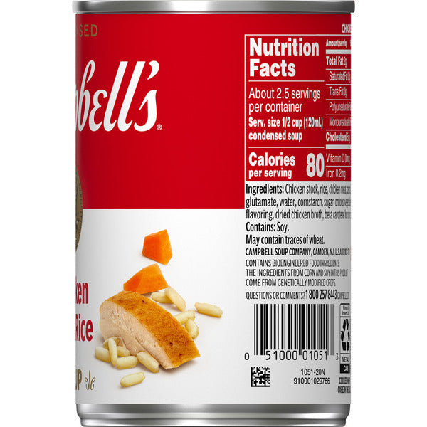 Campbell's Chicken With Rice Soup