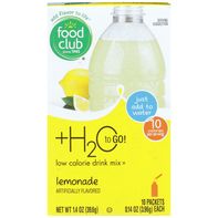 Food Club +H2O To Go!, Lemonade Low Calorie Drink ...
️