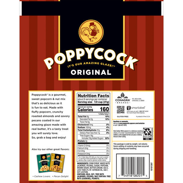 Poppycock Original Gourmet Popcorn