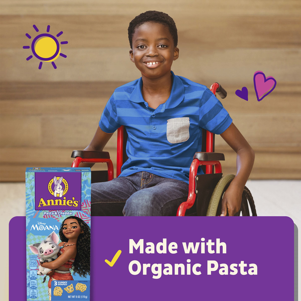 Annie's Disney Moana Pasta and Cheddar Macaroni and Cheese