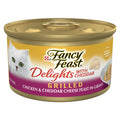 Purina Fancy Feast Delights Grilled Chicken & Cheddar Cheese Feast in Gravy