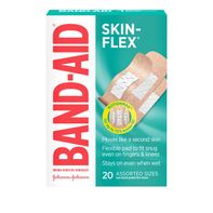 BAND-AID Skin-Flex Adhesive Bandages for First Aid...
️