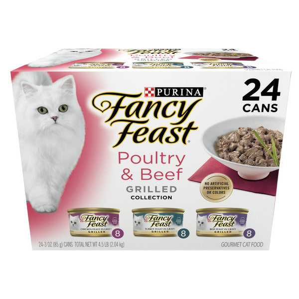 Purina Fancy Feast Poultry & Beef Grilled Collection