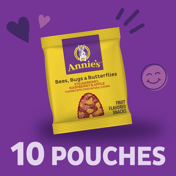 Annie's Organic Bees, Bugs, and Butterflies Fruit Flavored Snacks