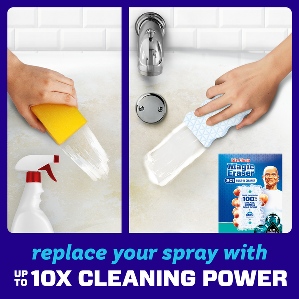 Mr. Clean Magic Eraser Sponge, All Purpose Cleaner, Ultra Foamy