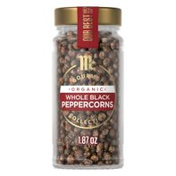 McCormick Gourmet™ Organic Whole Black Peppercorns️