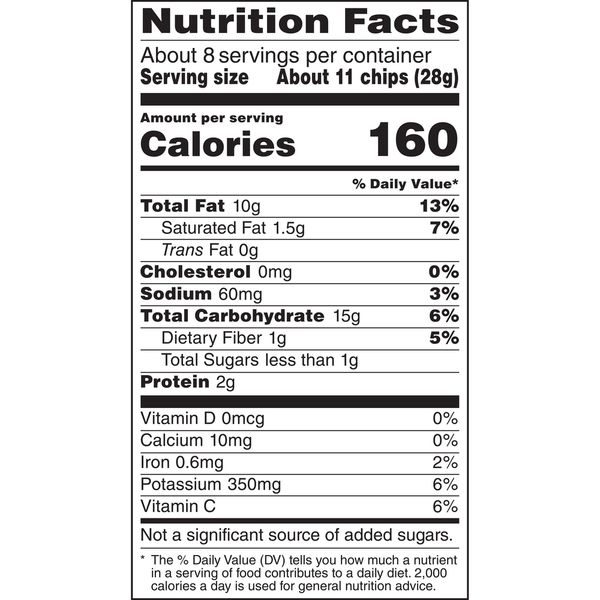 Lay's Wavy Lightly Salted Potato Chips Original 7 1/2 Oz
