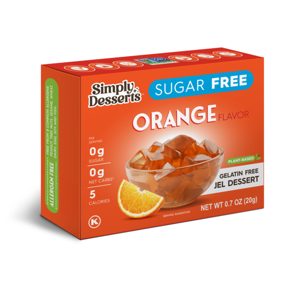Simply Desserts Sugar Free Orange Jel