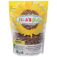 Ella's Flats All Seed Savory Crisps, Sesame️