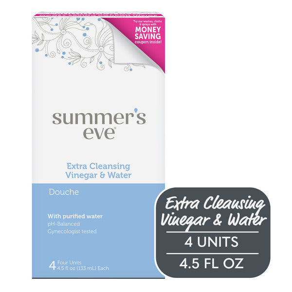 Summer's Eve Feminine Cleansing Douche, Vinegar & Water