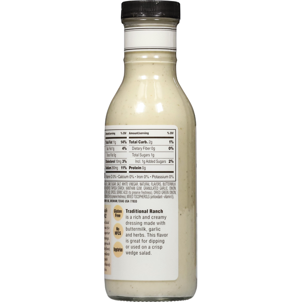 BRIANNAS Traditional Home Style Ranch Dressing