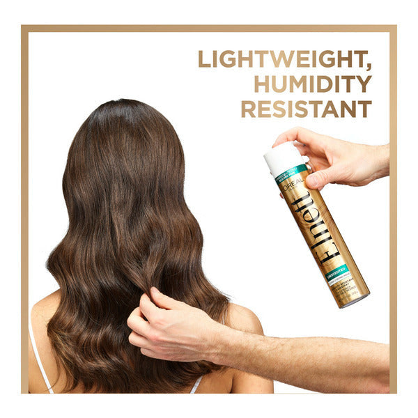 L'Oreal Satin Extra Strong Hold Hair Spray - Unscented, Extra Strong Hold Unscented