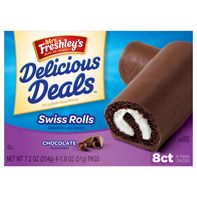 Mrs. Freshley's Chocolate Flavored Swiss Rolls Twi...
️