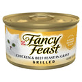 Purina Fancy Feast Grilled Wet Cat Food Chicken and Beef in Wet Cat Food Gravy