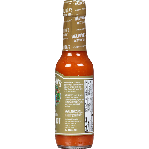 Melinda's Original Habanero Pepper Sauce, Xxxtra Hot