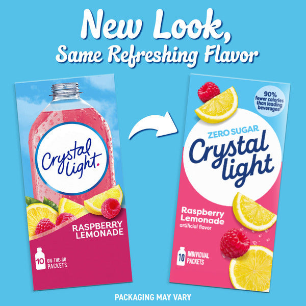 Crystal Light Raspberry Lemonade Powdered Drink Mix
